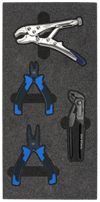 Werkstattwagensortiment, Mini-Zangen, 4-teilig